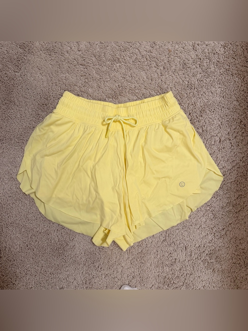 Gilly Hicks Yellow Women’s Atheletic Shorts